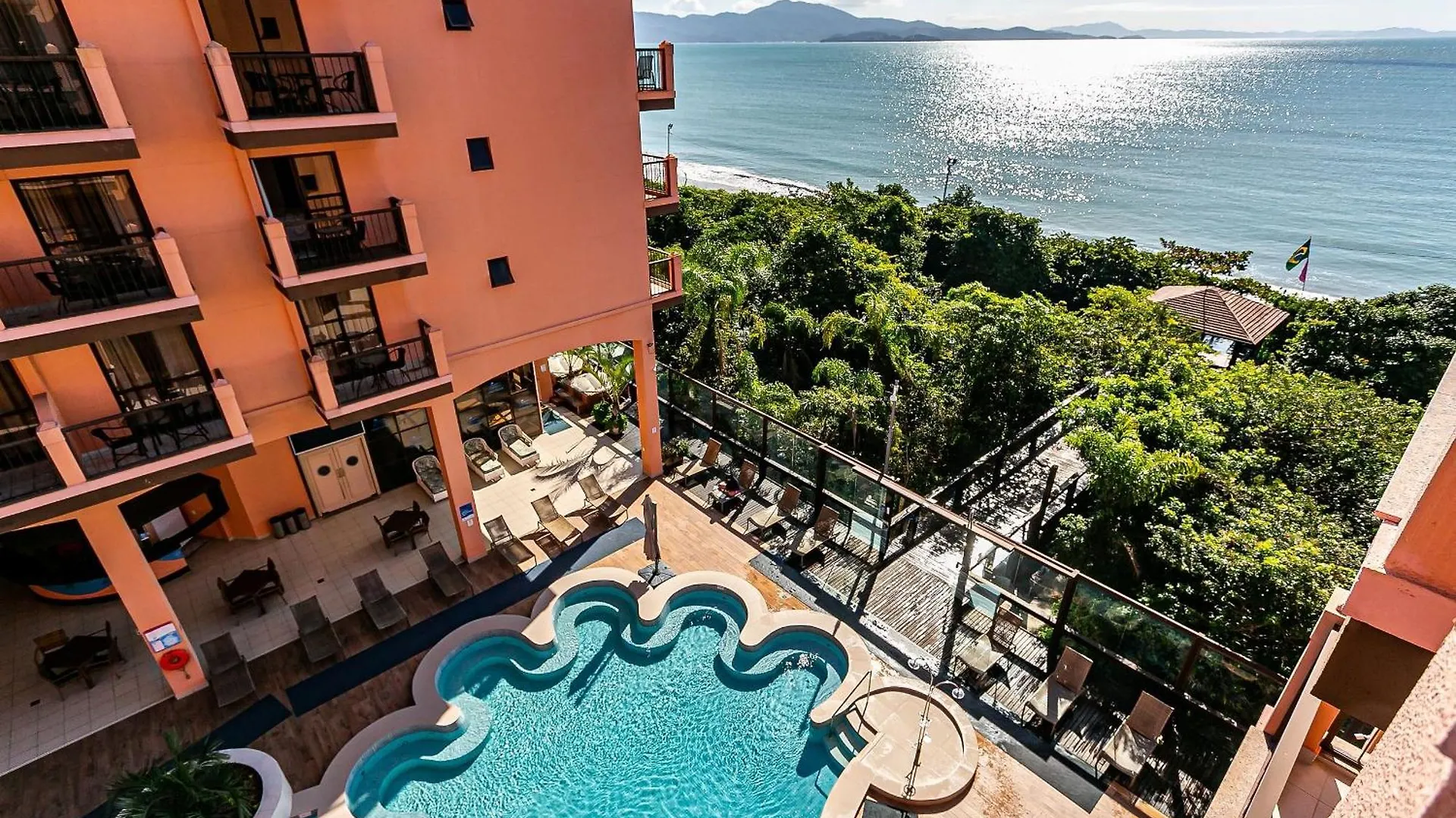 Resort Pe Na Areia - Studios Direto Com Proprietario Jbvjr Florianopolis